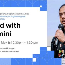 Build With AI - Gemini 101 Workshop, Karachi, Pakistan