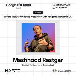 Unlocking Productivity with AI Agents and Gemini CLI, Karachi, Pakistan